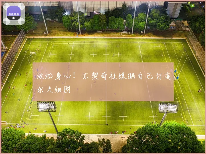 放松身心！东契奇社媒晒自己打高尔夫组图